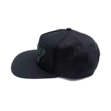 Load image into Gallery viewer, Tricorn Snapback - Black